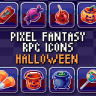 PIXEL FANTASY RPG ICONS - Halloween