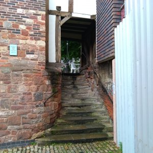 Shrewsbury - Medieval steps
