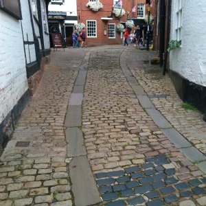 Shrewsbury - medieval street
