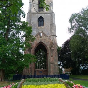 Ruined church, Worcester