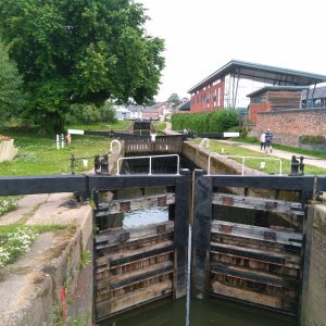 Canal locks, Worceste