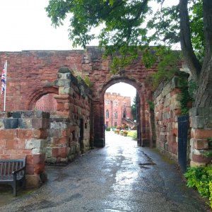 Shrewsbury Castle Gates