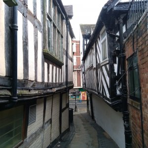 Shrewsbury - Medieval Alleyway