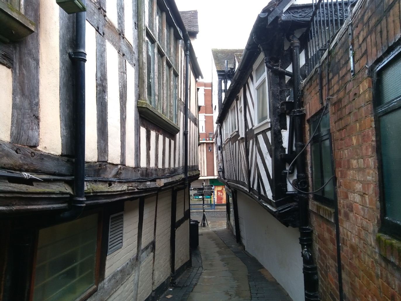 Shrewsbury - Medieval Alleyway