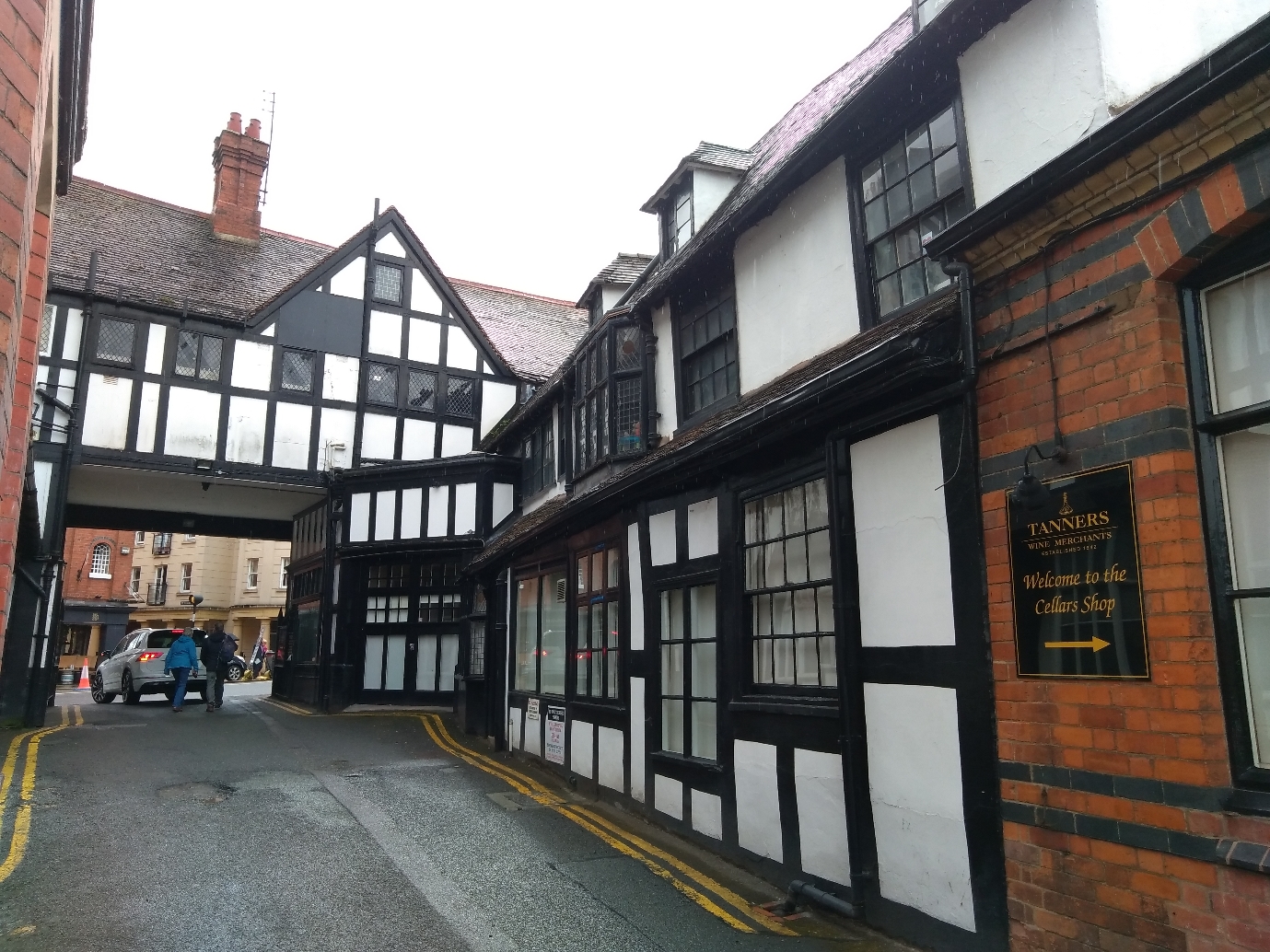 Shrewsbury Medieval Courtyard