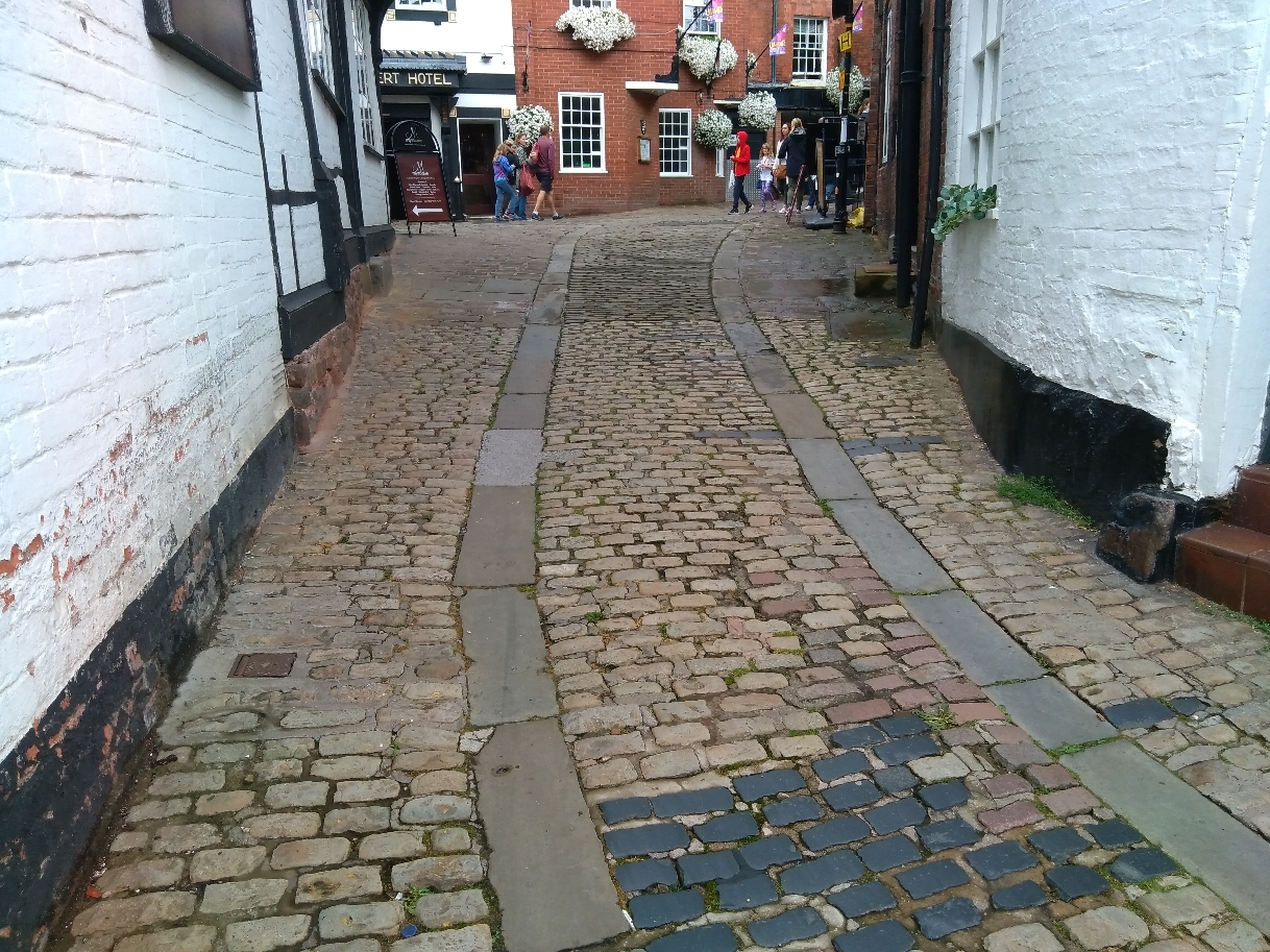 Shrewsbury - medieval street