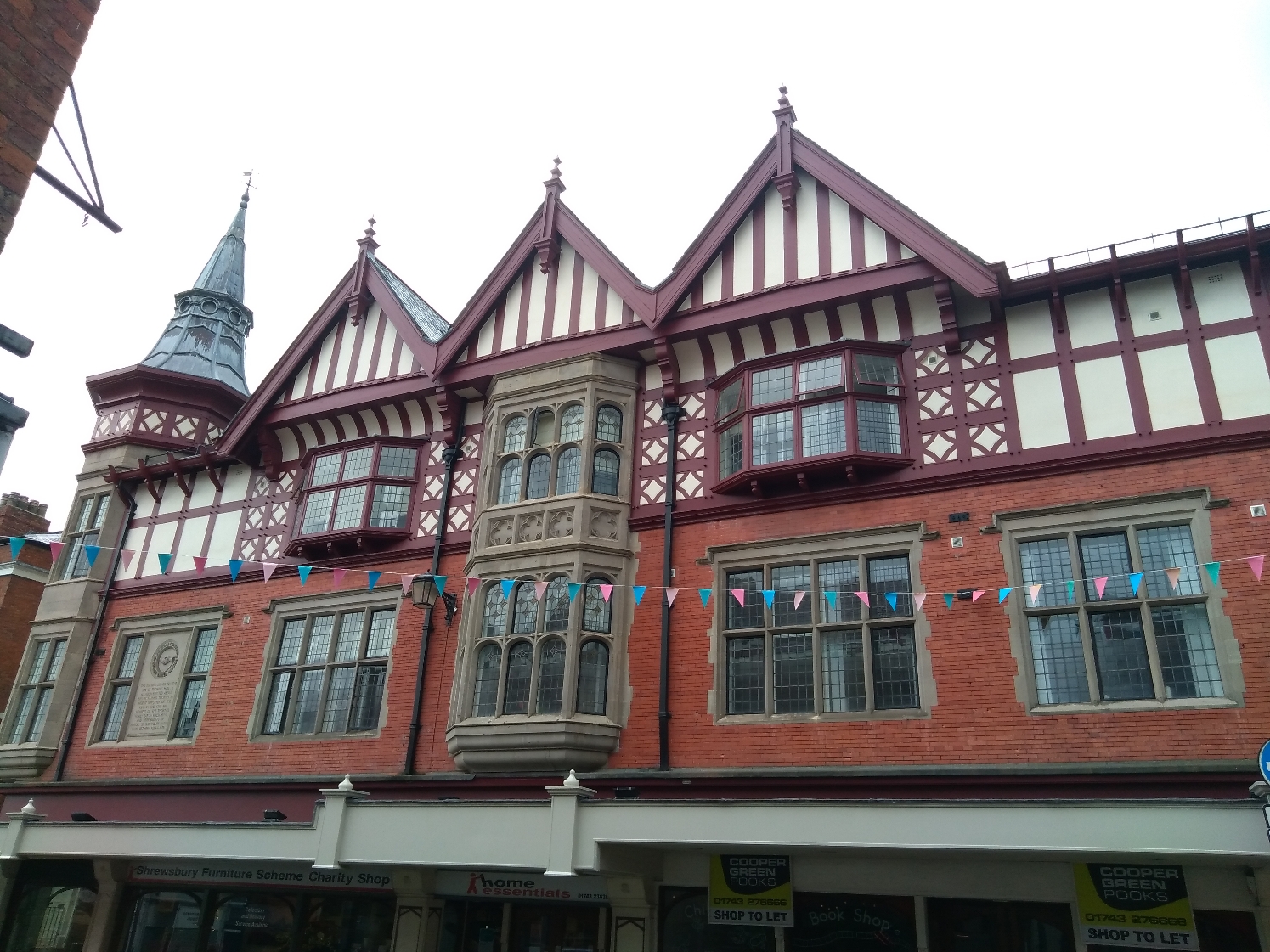 Shrewsbury - Mock Tudor Shops