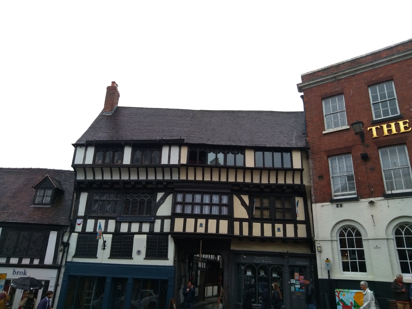 Shrewsbury - Wonky Medieval Shops